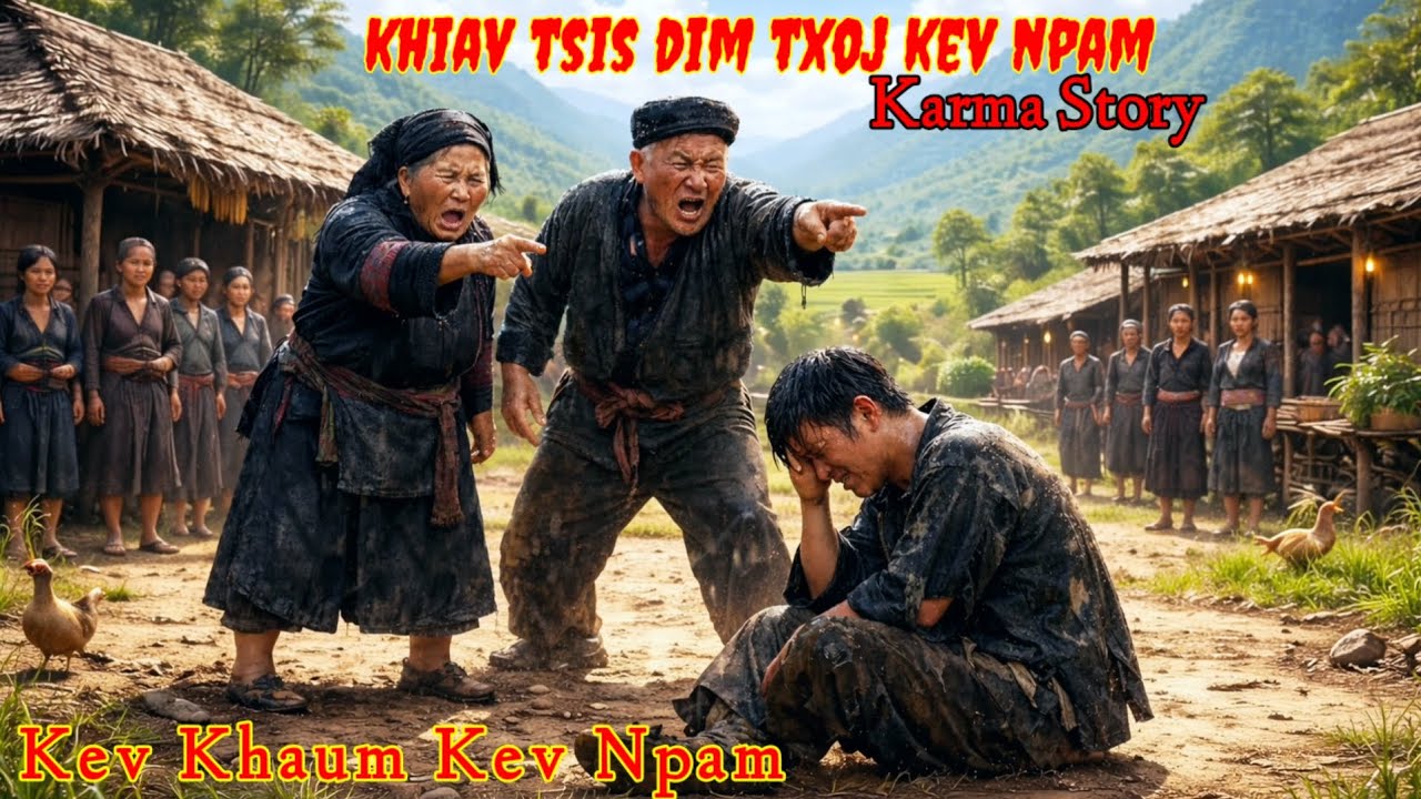 Kev Khaum Kev Npam - Khiav Tsis Dim Txoj Kev Npam. Karma Story. 4/3/2026.
