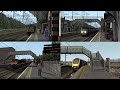 Train Spotting + Trains at speed on my custom/fictional train simulator route #2