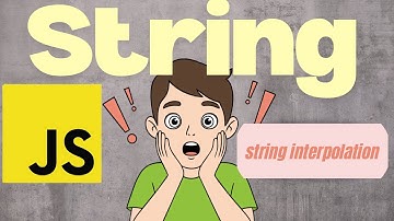 String and string interpolation in js with modern syntax | 2025 | technpl