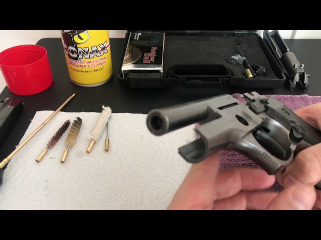 LIMPIEZA/MANTENIMIENTO PISTOLA TRAUMÁTICA EKOL FIRATCOMPACT BERETTA 92 TRAUMATIC PISTOL MAINTENANCE