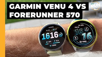 Garmin Venu 4 vs Garmin Forerunner 570: welk horloge is het beste voor hardlopers?