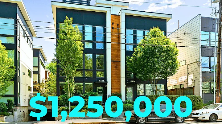 Tour a $1,250,000 Luxury Isola N. Capitol Hill Seattle Townhome