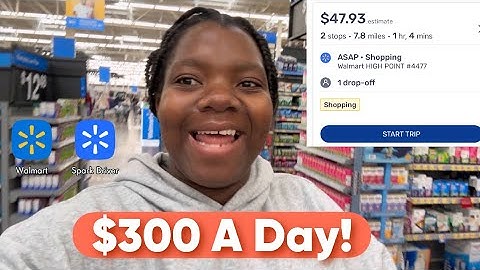 $300 A Day For Walmart Spark Driver/ Ep 66