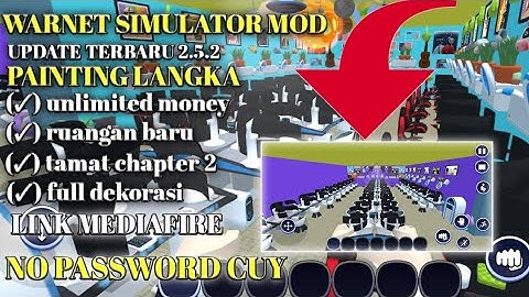 DOWNLOAD SAVE DATA WARNET SIMULATOR VERSI TERBARU 2.5.2 #rioagung