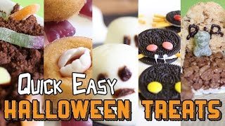 DIY ♥ QUICK & EASY HALLOWEEN TREATS
