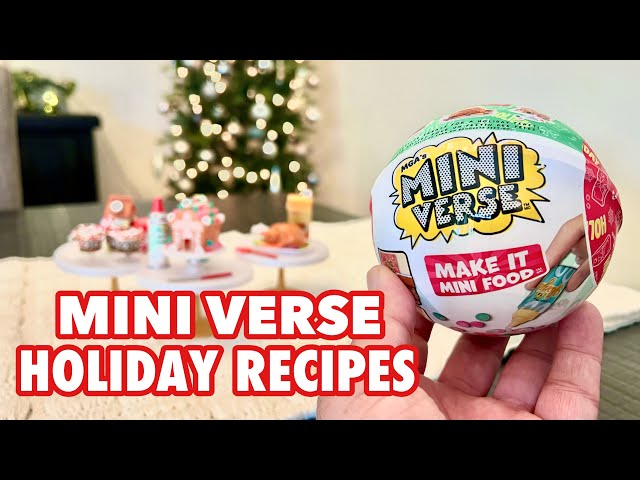 It's Mini Monday! Miniverse Make It Mini Holiday Series 1, Why is this  video so long 😅 