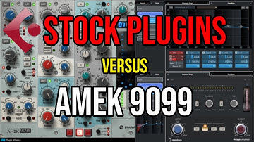 Can you hear the difference ? Stock plugins versus Amek 9099 console plugin on a full mix!