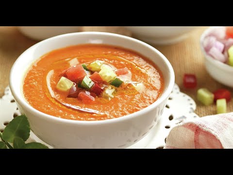 Como hacer un gazpacho andaluz