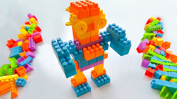 Satisfying Diy Robot / ASMR Building Blocks