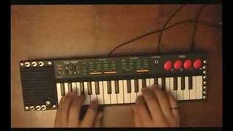 Circuit Bent Hing Hon EK-001 keyboard 9 mods, noise machine