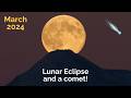 Don&#39;t Miss These Astronomy Events in March 2024 | Lunar Eclipse | Meteor Shower | Devil Comet