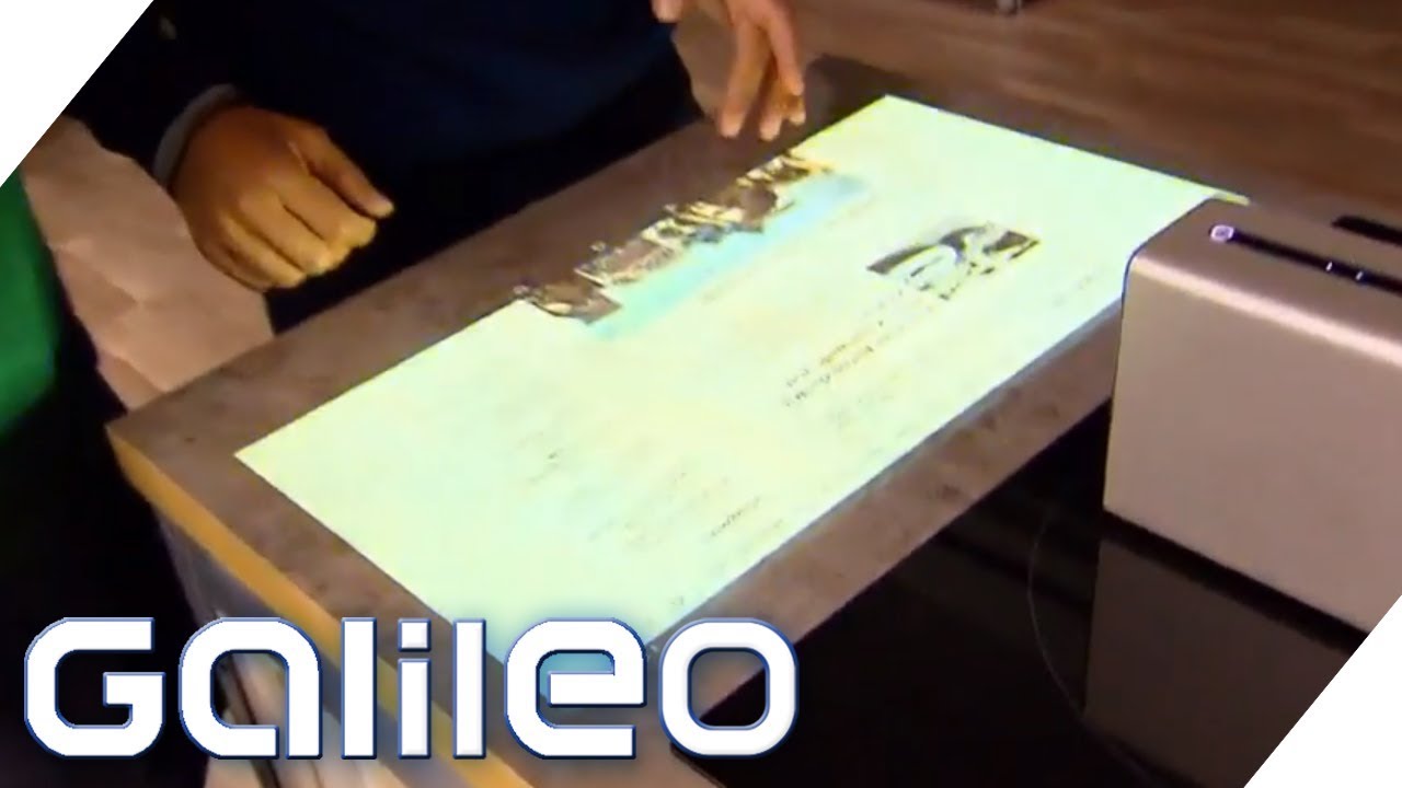 Der Touchscreen Beamer Galileo Prosieben Youtube
