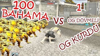 1 VS 100 BAHAMA-OG DÖVMESİ İLE BAHAMALARA GİRDİK -BAHAMA KATİLİ OG KURDU