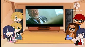 MLB/Miraculous Ladybug react to Transformers Age of Extinction Final Battle Optimus vs Lockdown