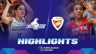 Kangoeroes Mechelen v DVTK HUN-Therm | Gameday 9 | Highlights | EuroLeague Women 2022