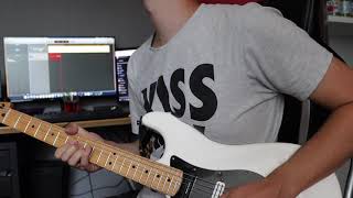Steel Panther - Critter / Guitar Solo Cover