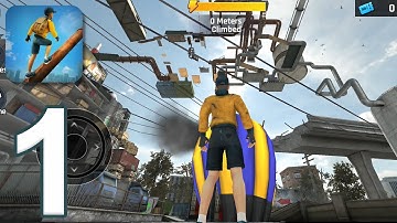 Going Up Rooftop - Gameplay Walkthrough Part 1 (iOS, Android)