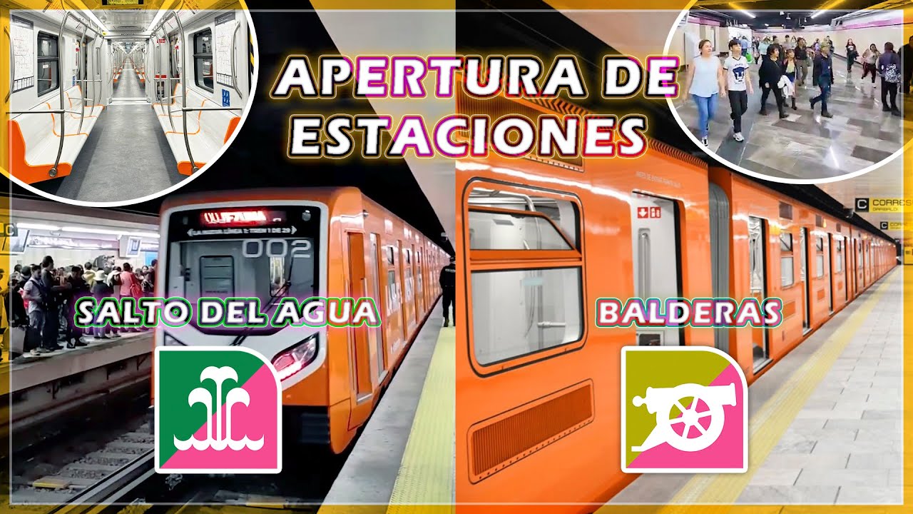 Estaciones Salto del Agua y Balderas reabren el servicio, 2° etapa de ...