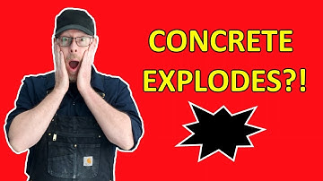 Does Concrete Explode When Heated?