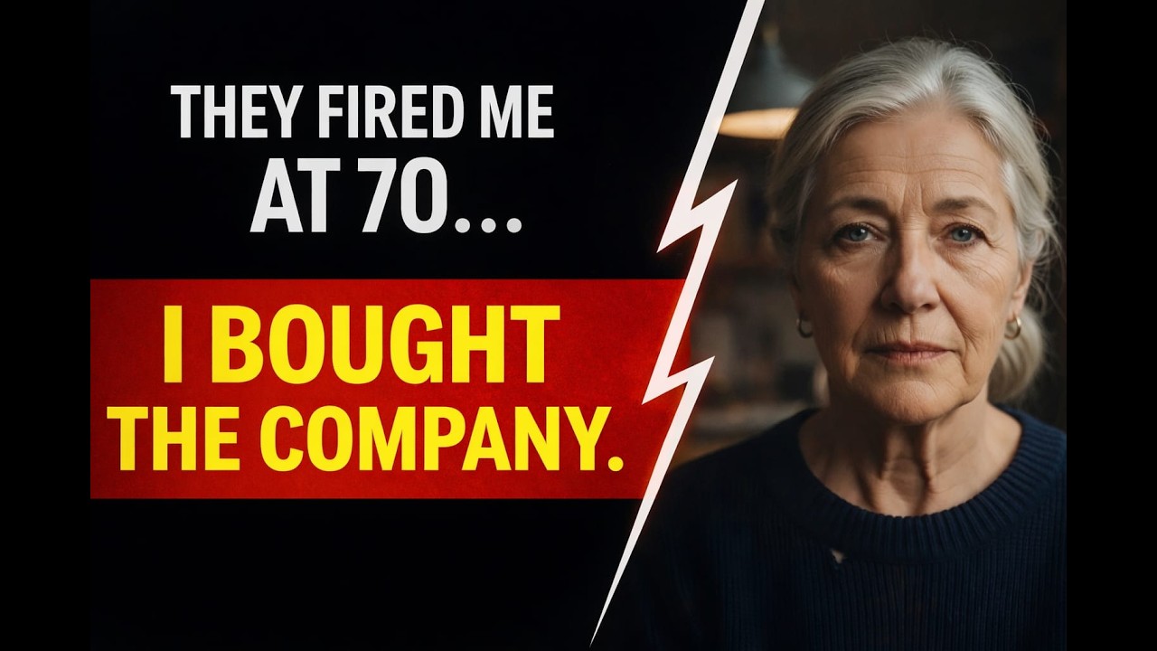 They Said I Was Too Old at 70… So I Bought the Company That Fired Me.....
