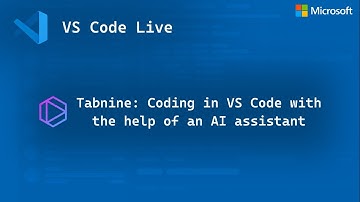 Tabnine: Coding in VS Code with the help of an AI assistant