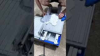 Testing Musselbound tile adhesive using HEAVY marble tile- part 2!