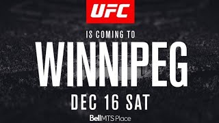 UFC : winnipeg face offs (fight)