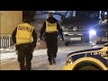 Sundsvall: Sju personer anhållna efter stor polisinsats