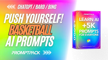 Basketball AI Prompts by PromptPack | #AI #ChatGPT #Bard #Bing