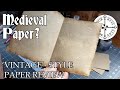 Is this medieval paper full test  review nomad craft co handmade antiquestyle recycled paper