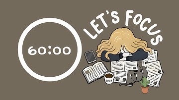 2-HOUR STUDY WITH ME | Pomodoro timer 2x60 | Study & Work | Lofi Hip-Hop ♡