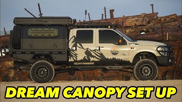 🔥BEST CANOPY SETUP ! My F250 with new EVO 2 MITS ALLOY SET UP.