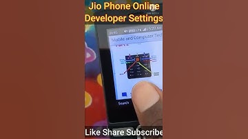 JIO PHONE ONLINE DEVELOPER SETTING | Jio Phone Hidden,Secret Developer Options Setting #JIO. #smtech