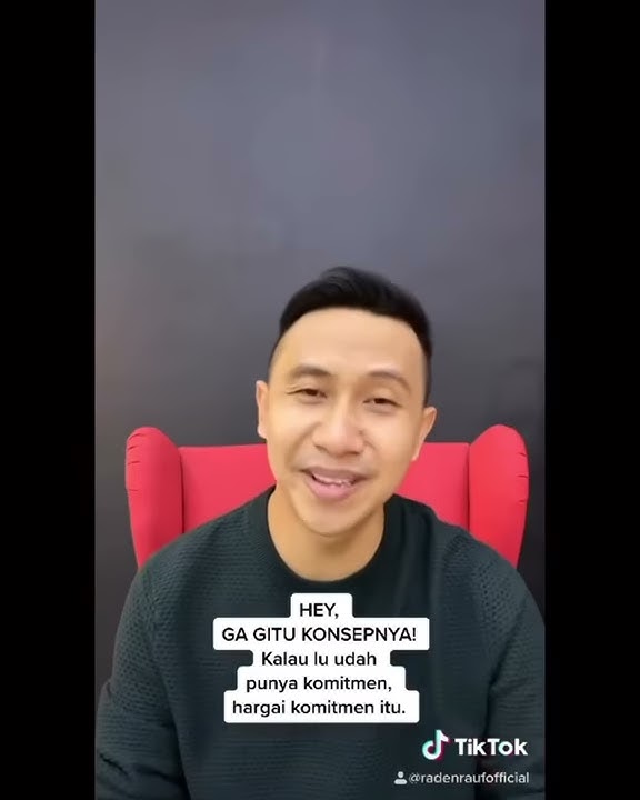 Story WA- tik-tok keren RADEN RAUF mencari yang lebih baik keren