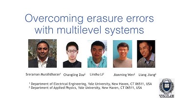 Overcoming erasure errors with multilevel systems