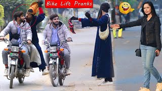 Bike Lift Prank with Twist || BY AJ-AHSAN ||