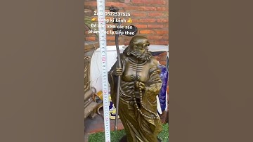 Tượng đạt ma sư tổ #đồcổ #phongthuy #đồđồng #đồđồngnguyễnnhi