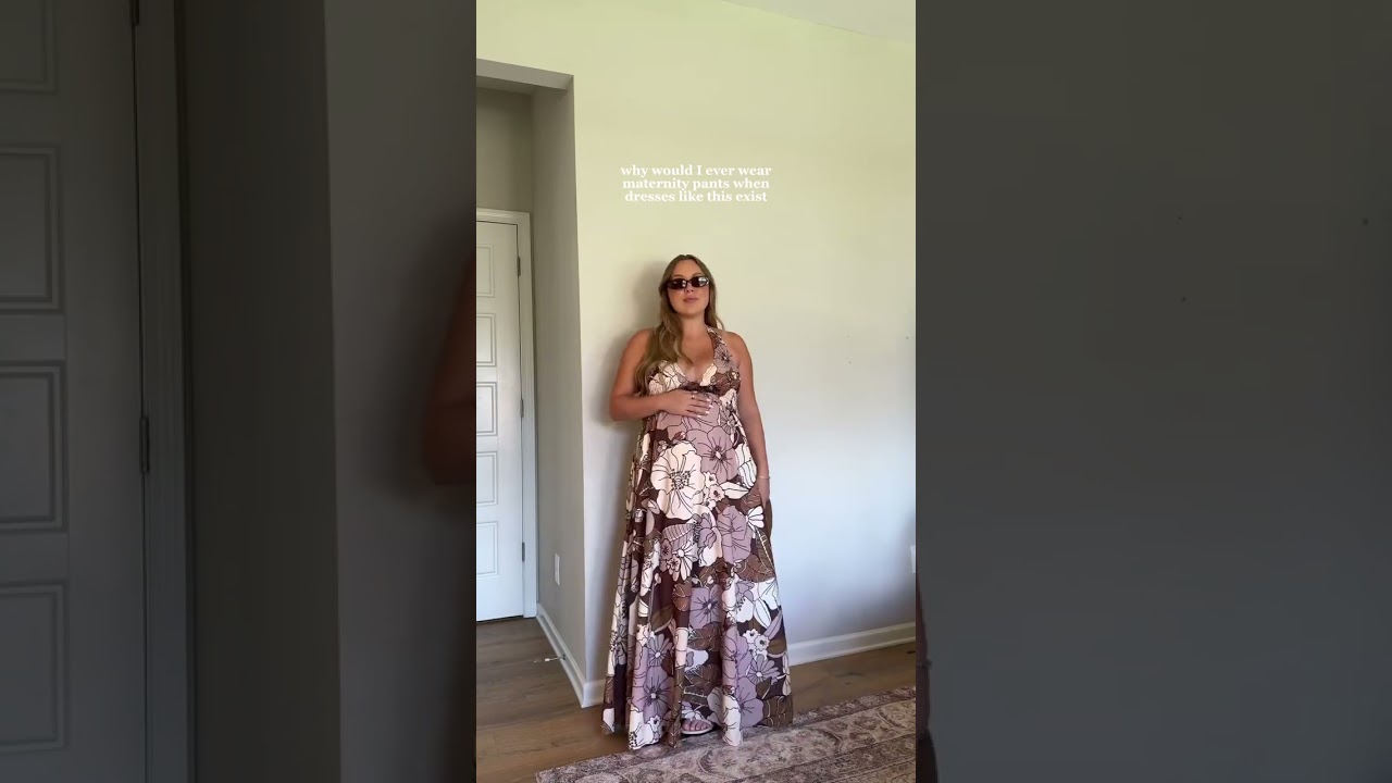 amazon dresses are my JACKPOT for pregnancy outfits bc I can wear them next year too when I'm not