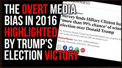 The Media's OVERT Bias Against Trump Pushes Liberals Right, INSANE Polarization Drives People Away
