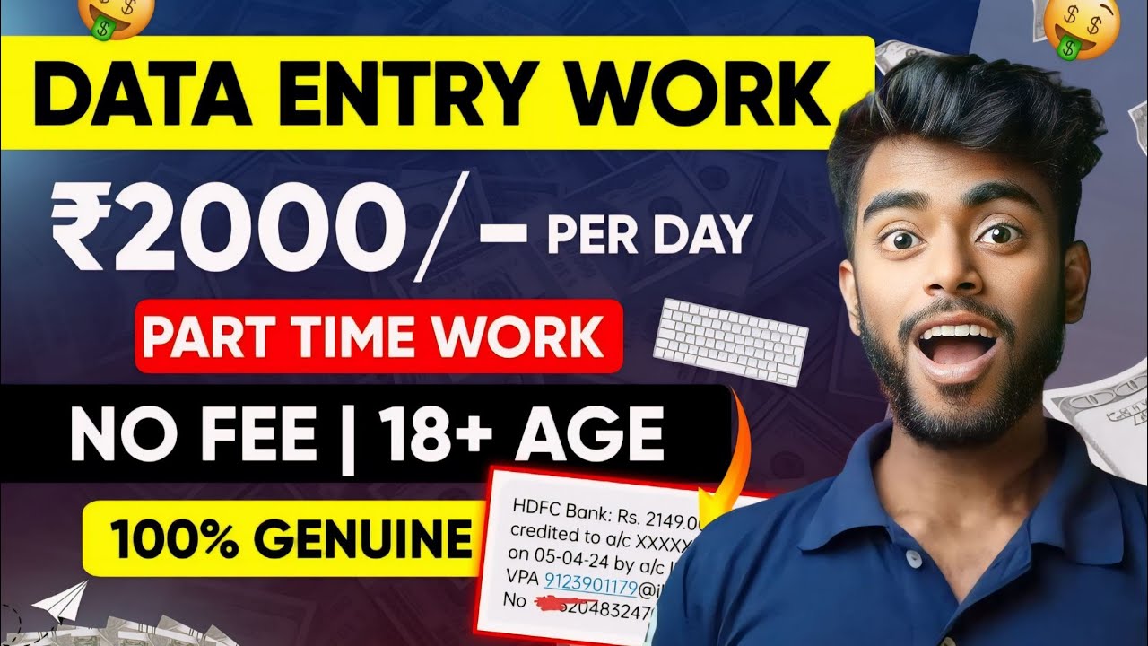 Work from Home Data Entry Jobs in Telugu 2024 | Earn Money Online with Telugu Typing Jobs