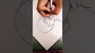 anime boy sketch|Touya #art #shorts #anime