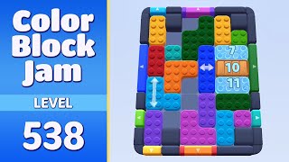 Color Block Jam Level 538 | Every Puzzle Solved! 🎯