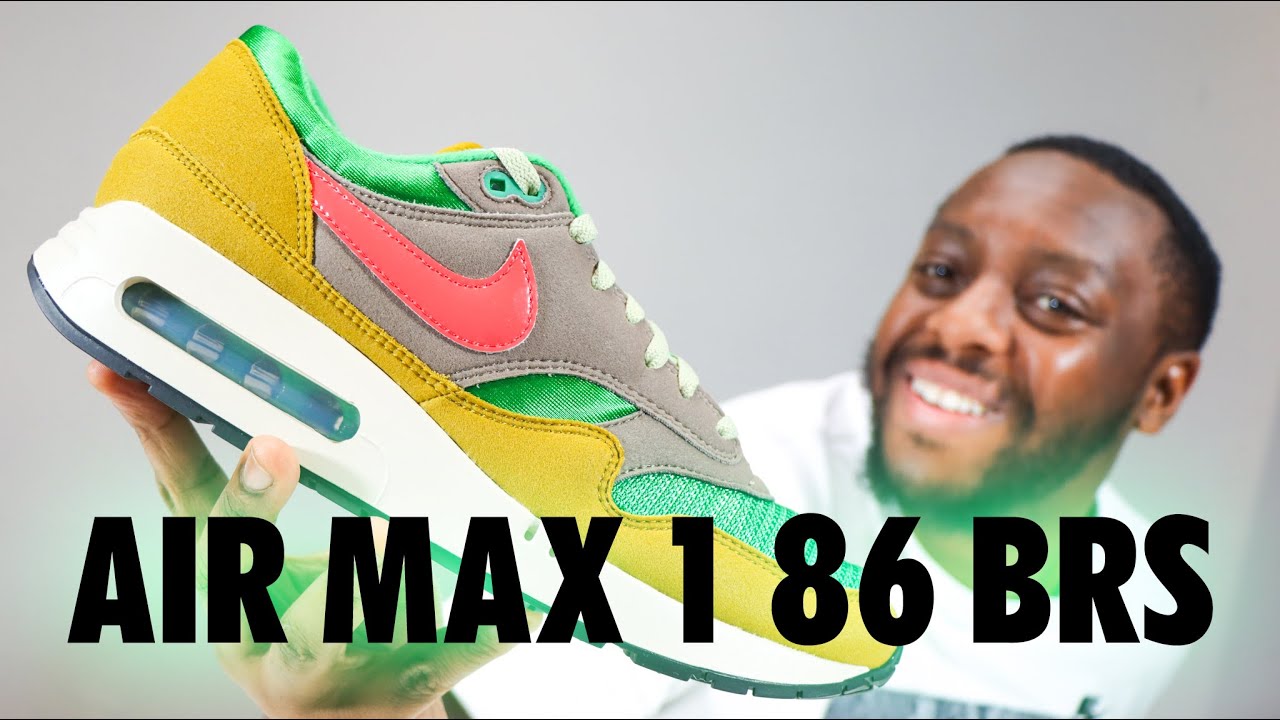 Nike Air Max 1 86 OG Big Bubble Powerwall Green Ember Sneakers Mens Size 9 The @Nike Air Max 1  main image 3