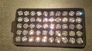 Asscher Cut Crystal Carbon Lab Stone