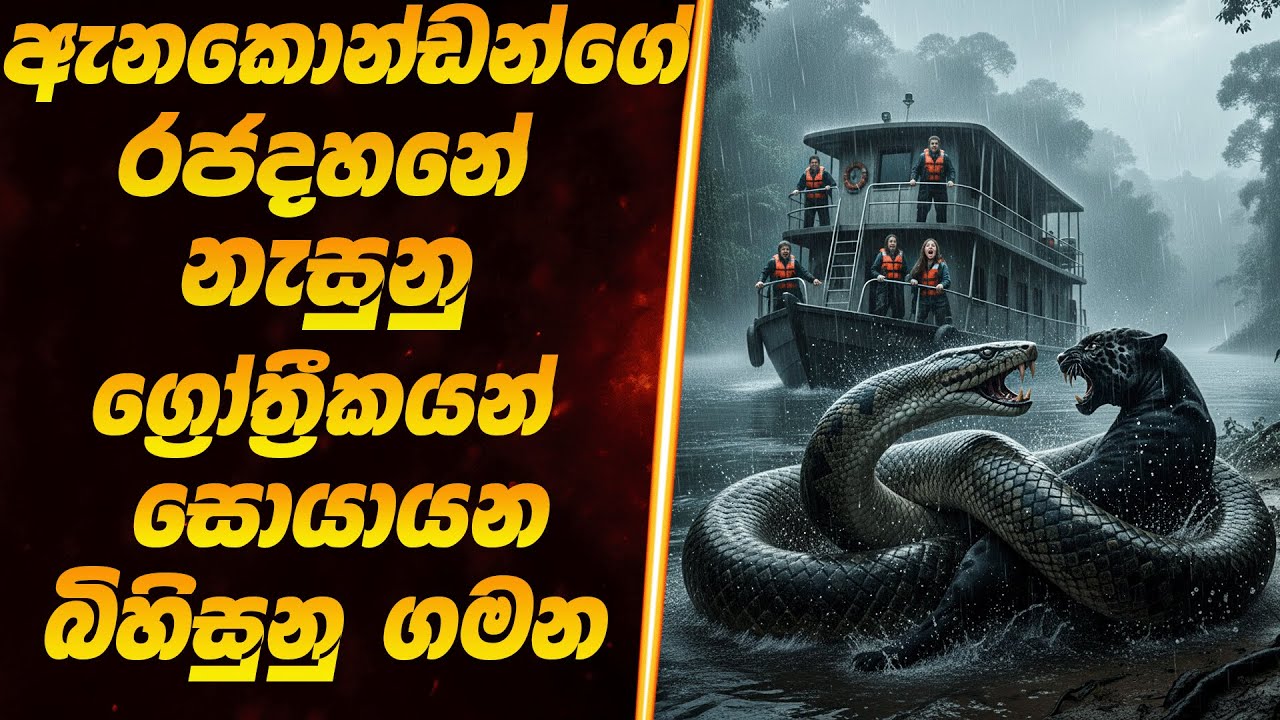 ඇනකොන්ඩන්ගේ රජදහනේ නැසුණු ග්‍රෝතිකයන් සොයායන බිහිසුණු ගමන 😱 | Movie Review Sinhala | SL Movie Inside