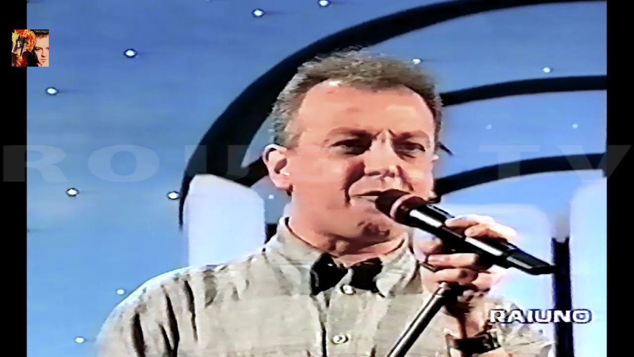 Enrico Ruggeri a Sanremo Giovani - Non piango più - 1994