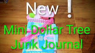 Mini Junk Journal Dollar Tree Challenge Part Four