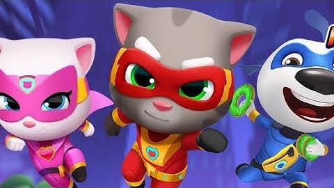 Talking tom hero dash gameplay | boss fight challenge | Android Game Gameplay walkthrough part 82