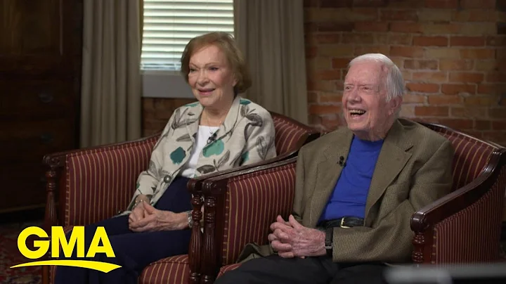 Former President Jimmy Carter celebrates wedding m...