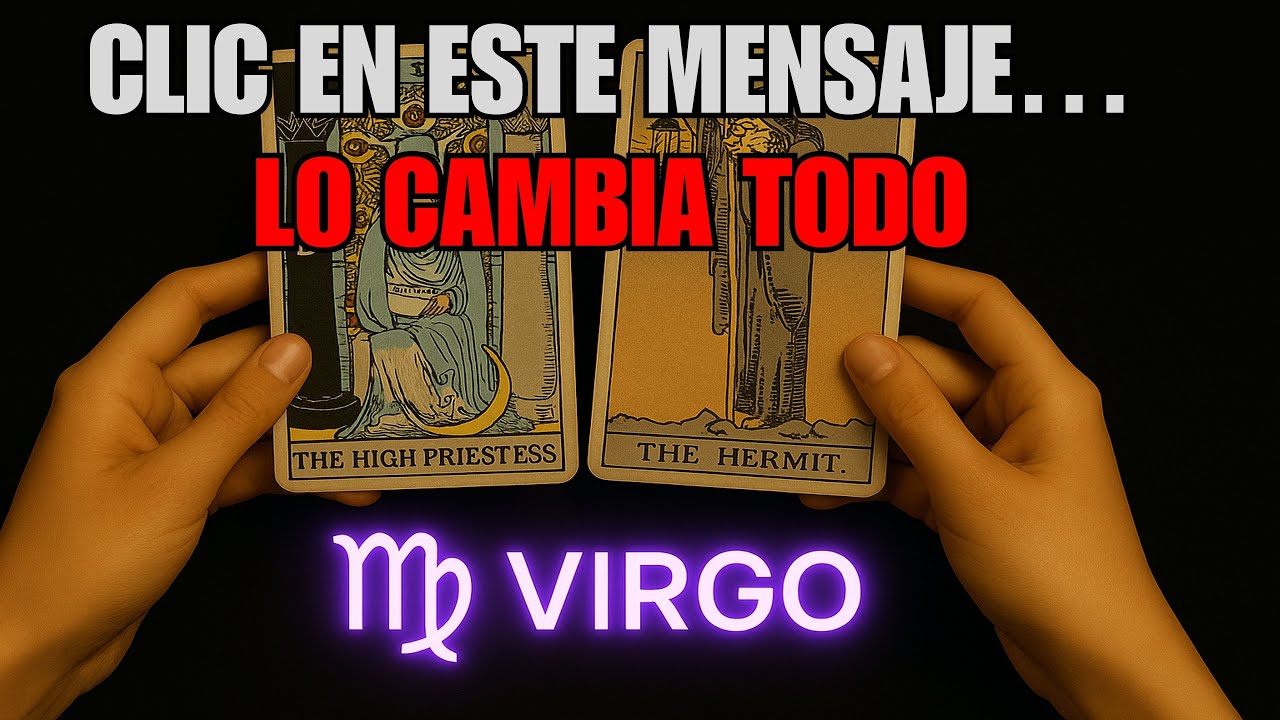 Virgo ♍ PASARÁ ALGO SUPERIOR Y EN EL MOMENTO EXACTO! ALGUIEN SE ARREPINTIÓ TARDE